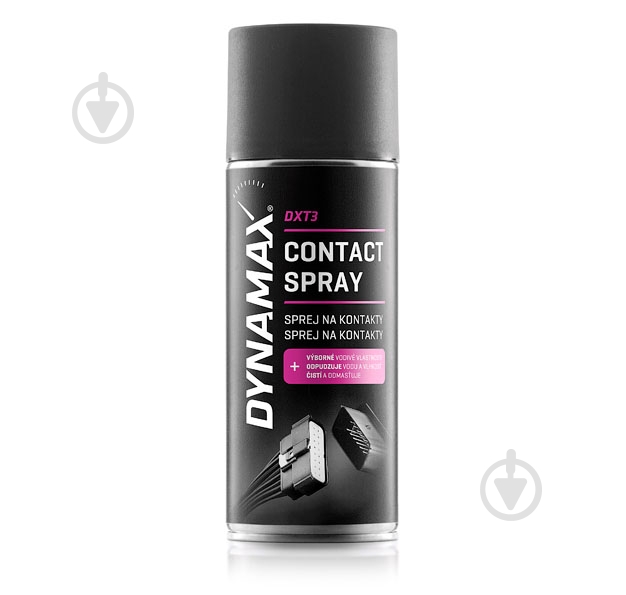 Очиститель электроконтактов DYNAMAX Contact Spray Dxt3 400 мл - фото 1