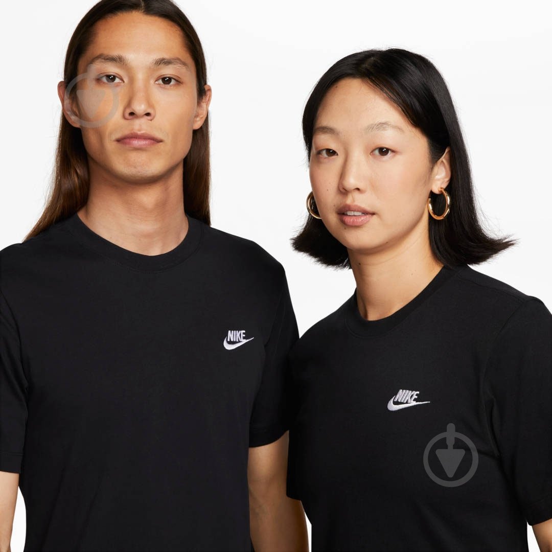 Футболка Nike M NSW CLUB TEE AR4997-013 р.3XL чорний - фото 4