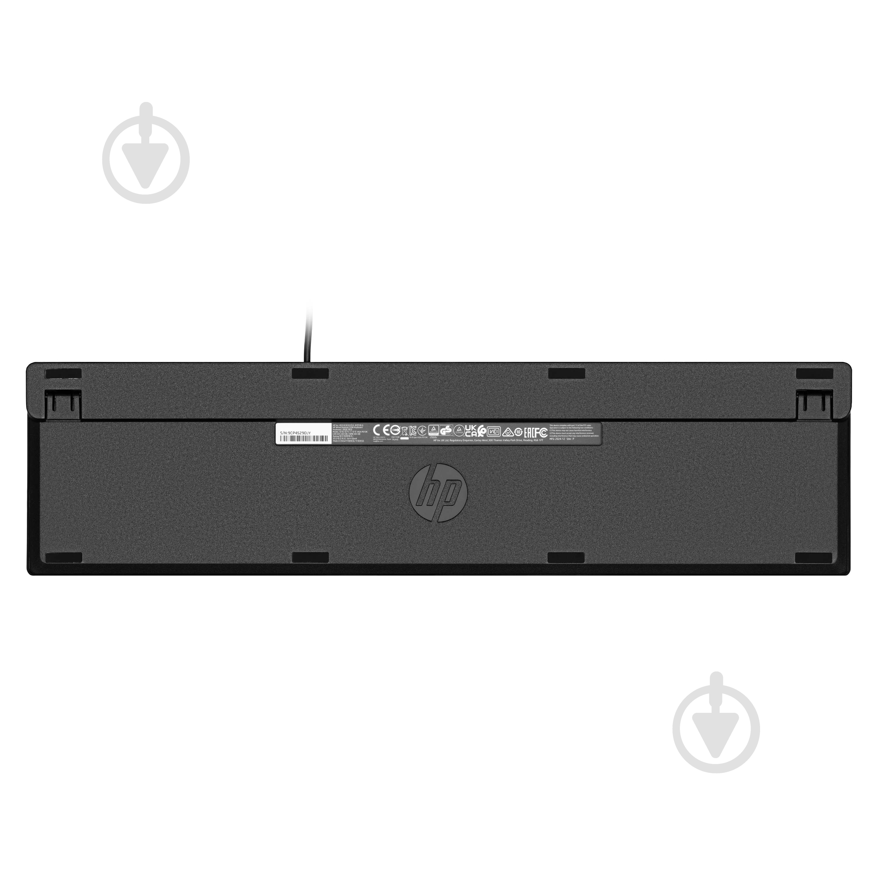Клавіатура HP 320K (9SR37UT) black - фото 2