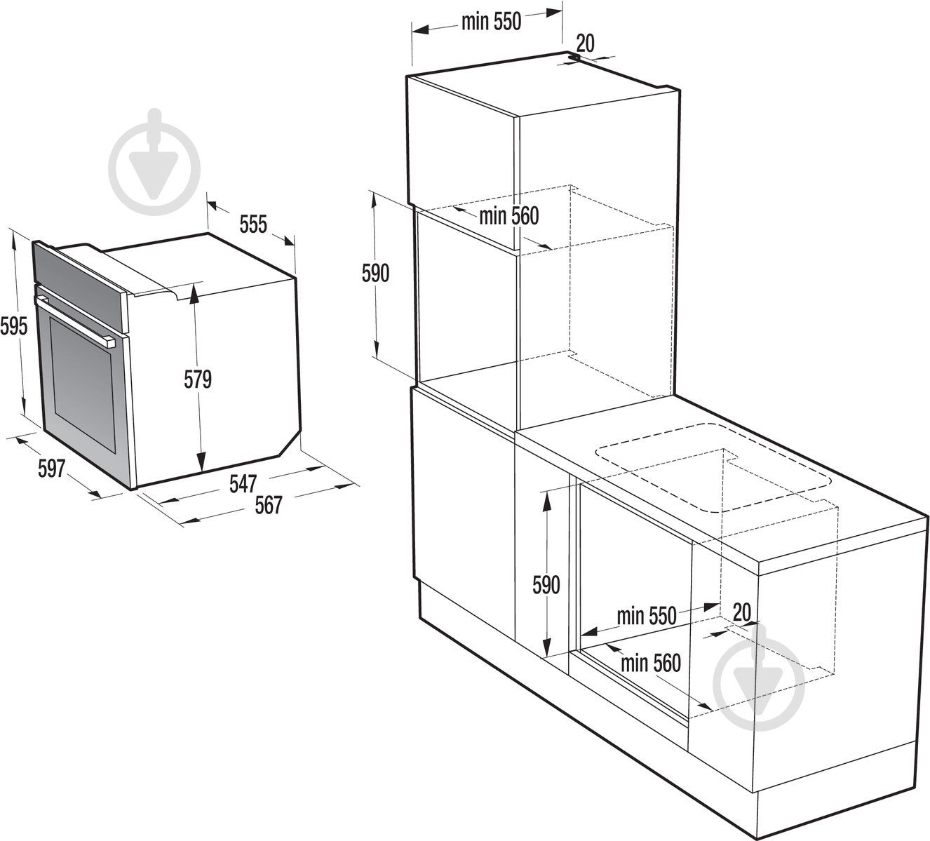 Духовой шкаф Gorenje BO 635 E15X - фото 2