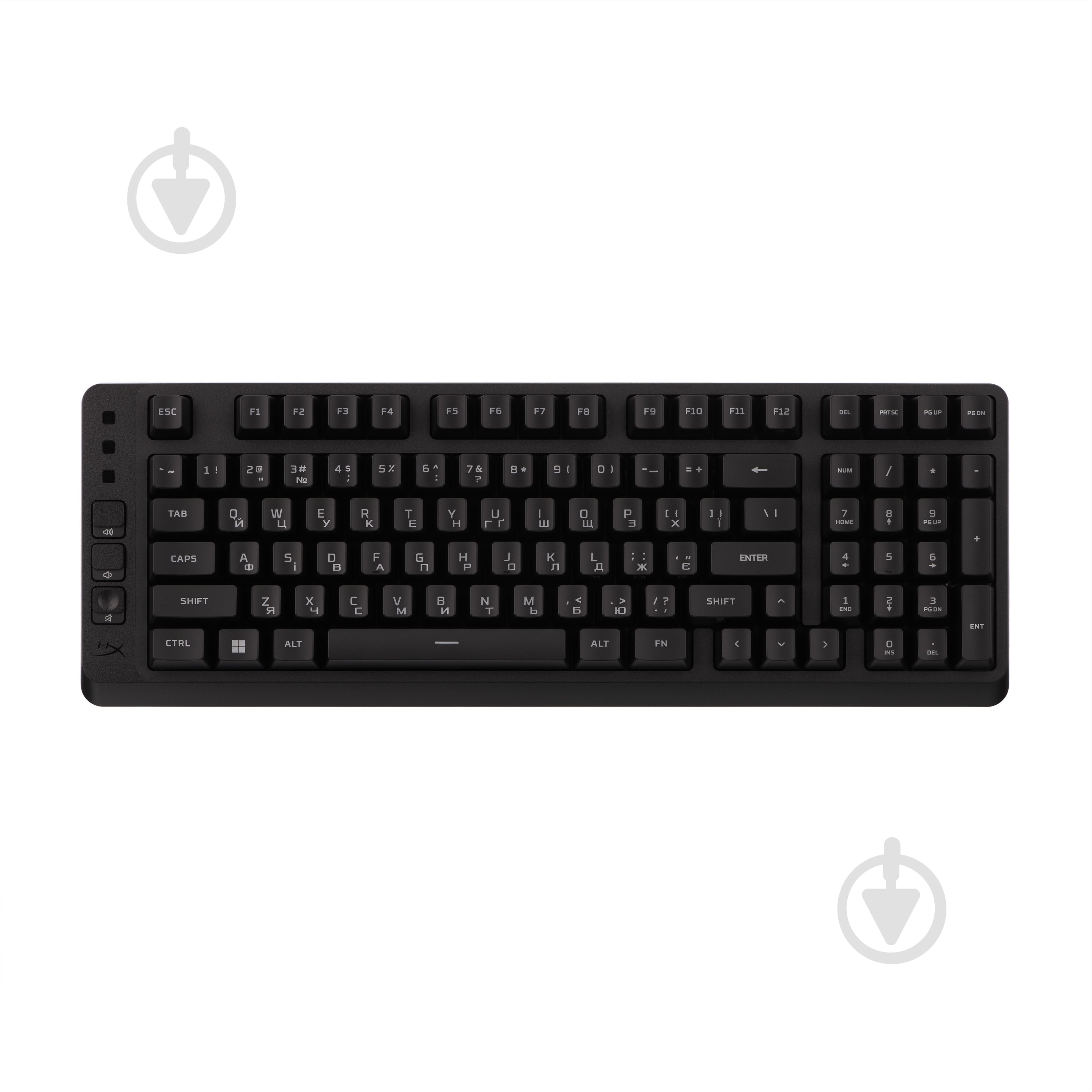Клавиатура HyperX Eve 1800 USB RGB (B7JE0AA) black - фото 2 Клавиатура HyperX Eve 1800 USB RGB (B7JE0AA) black - фото 2