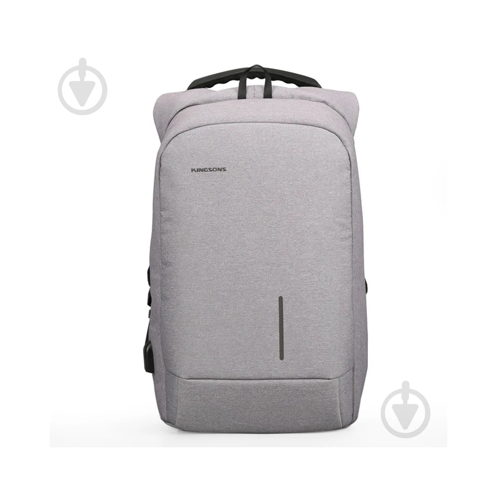 Рюкзак для ноутбука Kingsons Laptop backpack 13.3" light grey (KS3149W-D13L) - фото 1