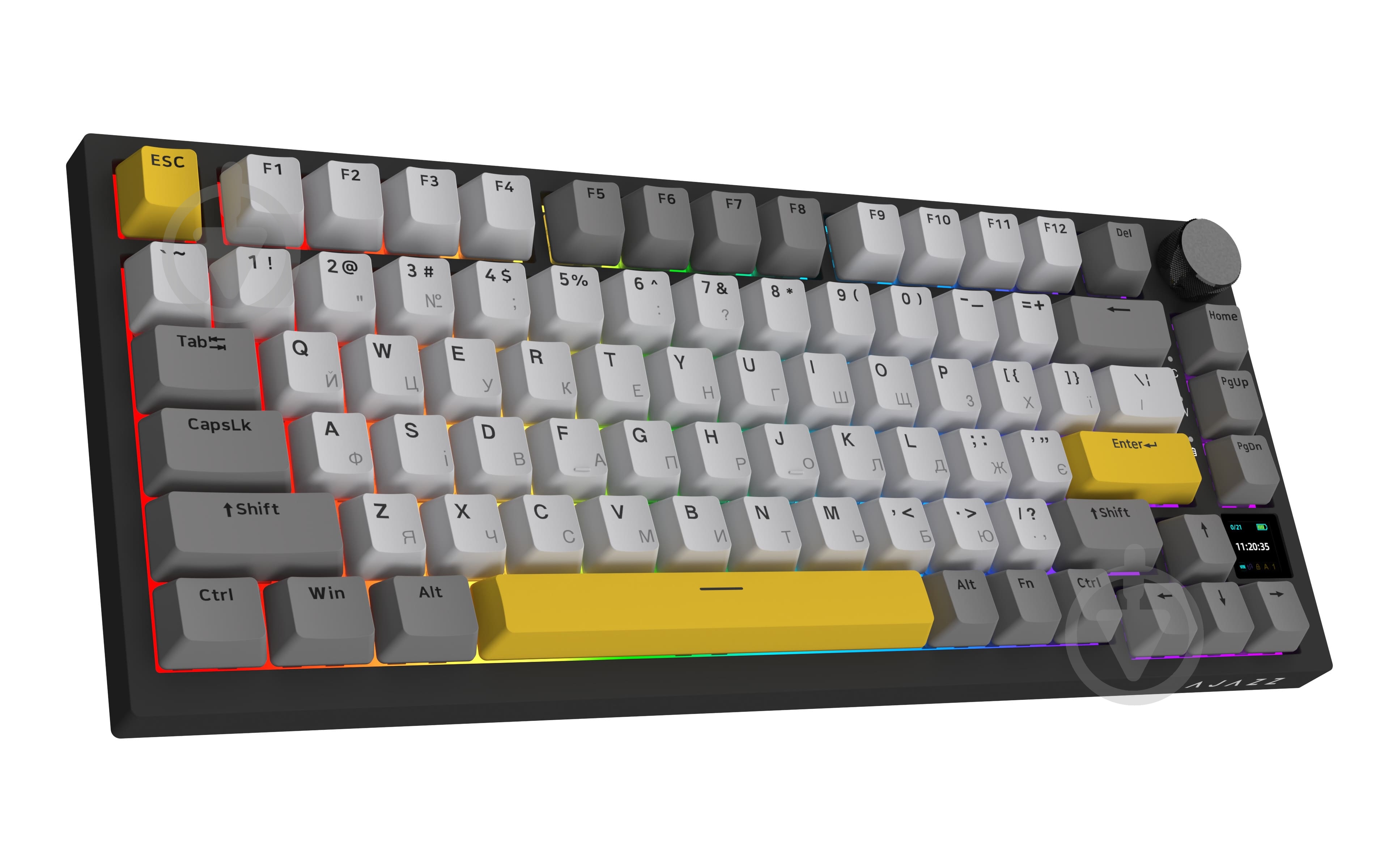 ᐉ Клавиатура беспроводная Ajazz AK820 Pro Flying Fish Switch