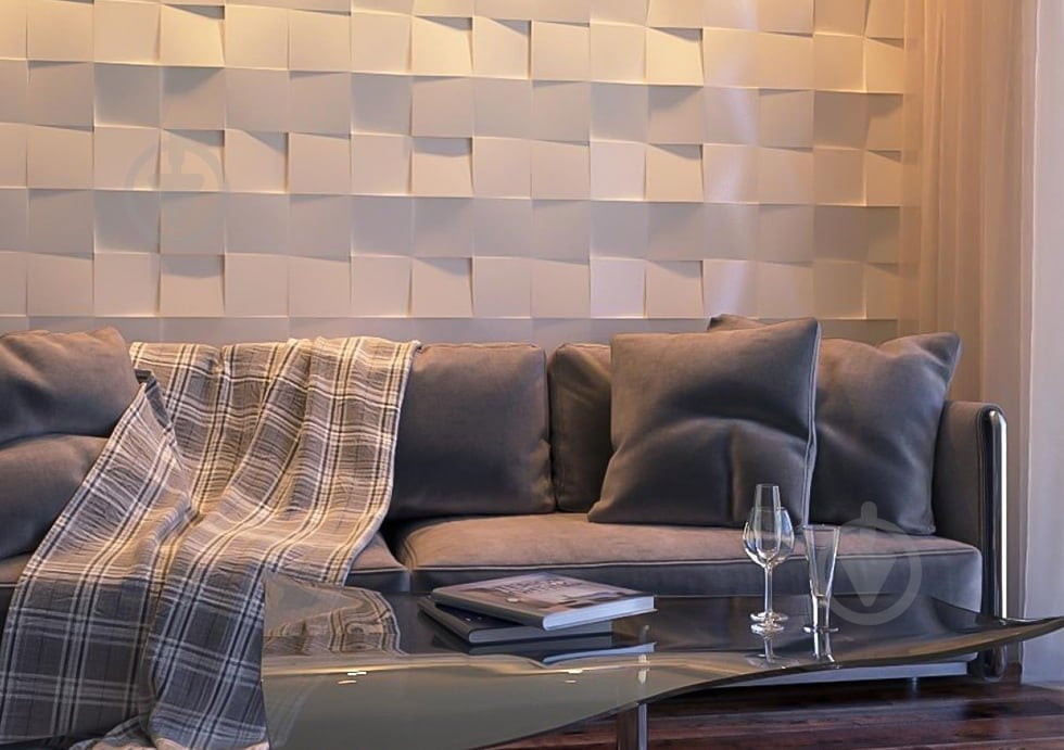 3D-панель гипсовая Gipster Origami 0.25 кв.м. - фото 3