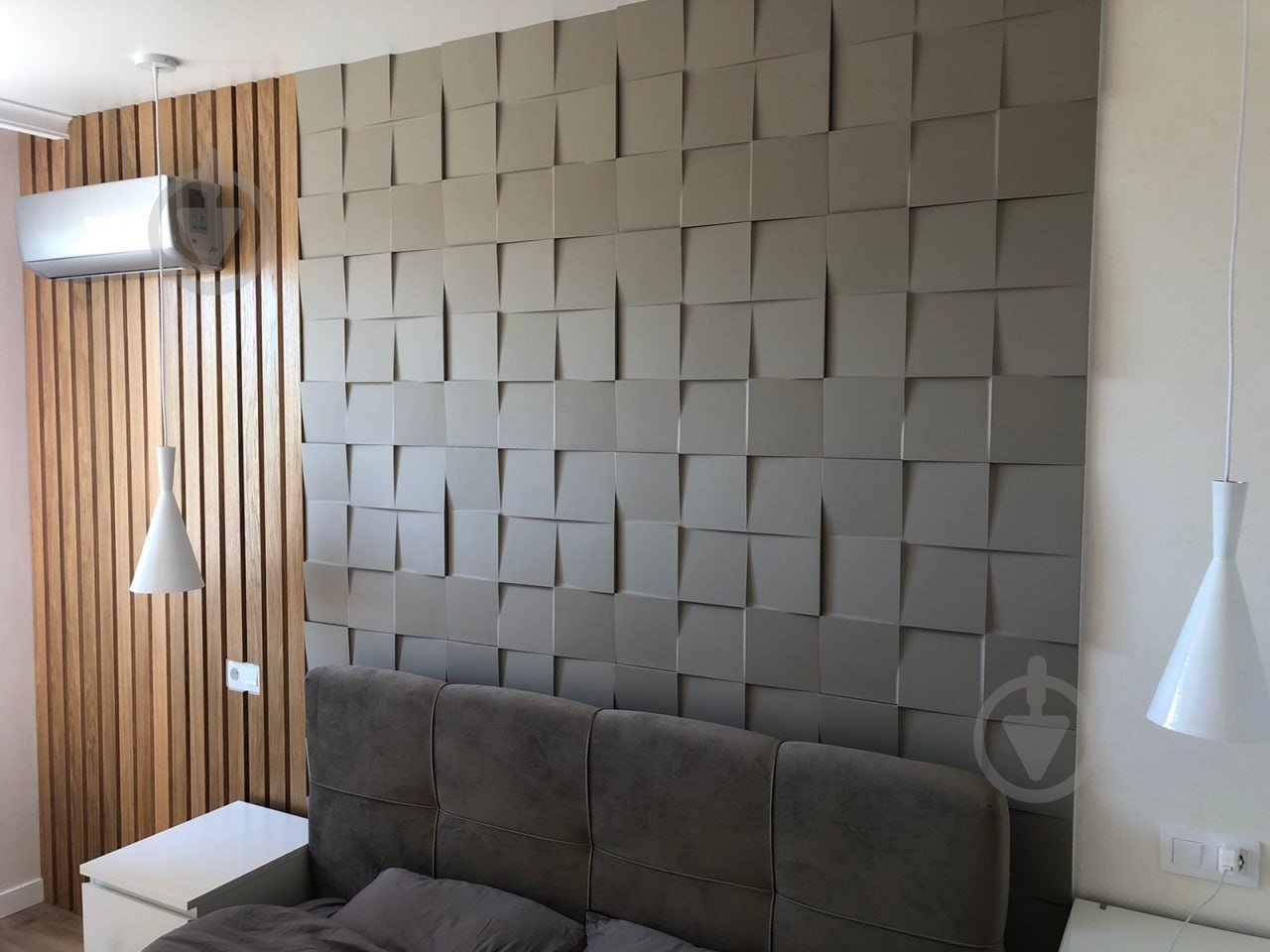 3D-панель гипсовая Gipster Origami 0.25 кв.м. - фото 2