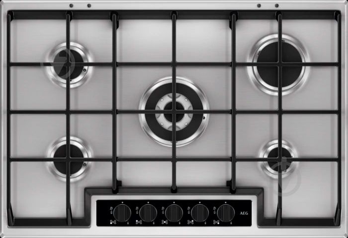 Варочная поверхность газовая AEG HG575545SY - фото 1 Варочная поверхность газовая AEG HG575545SY - фото 1