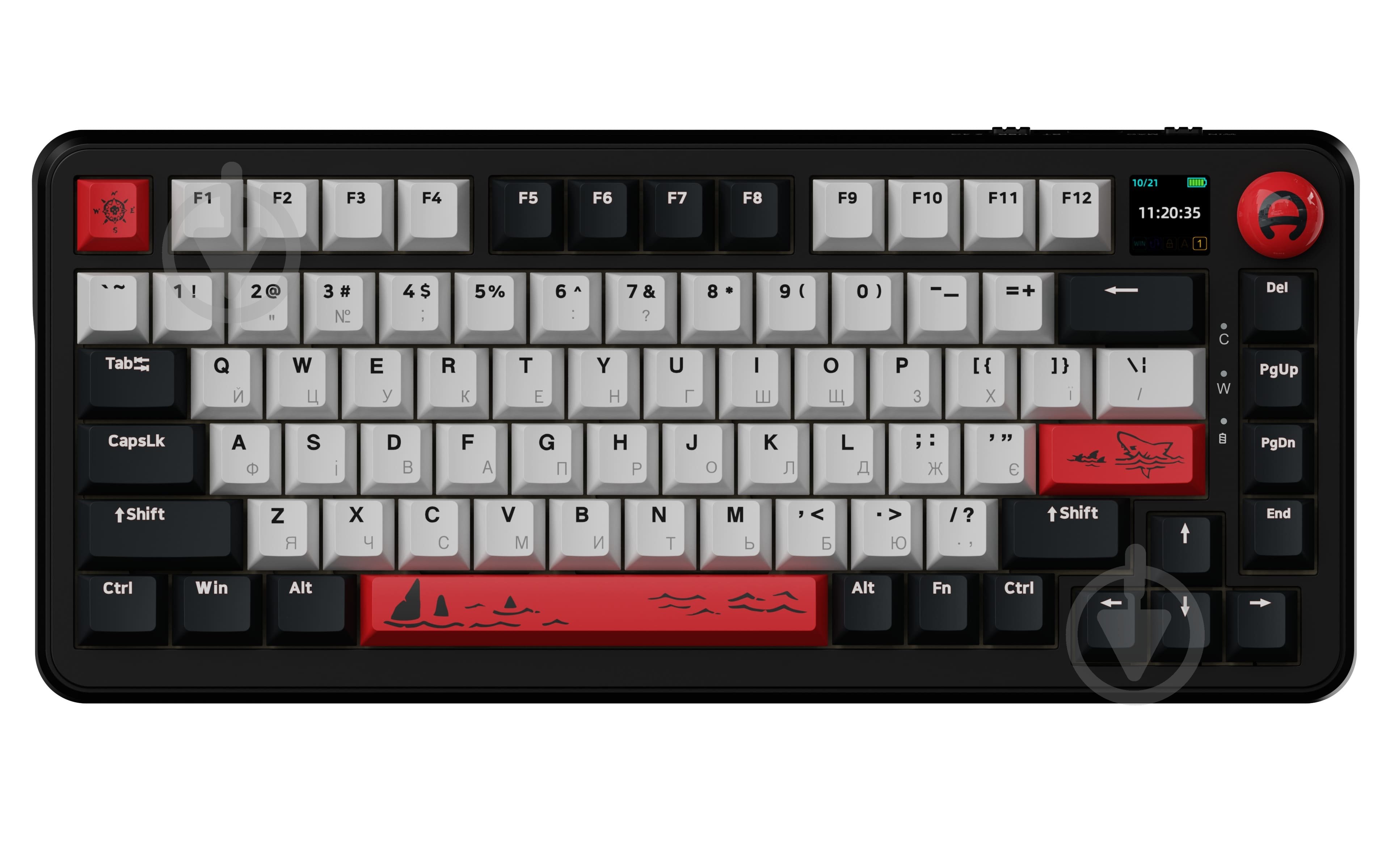 ᐉ Клавиатура беспроводная Ajazz AK820 MAX Avocado Switch