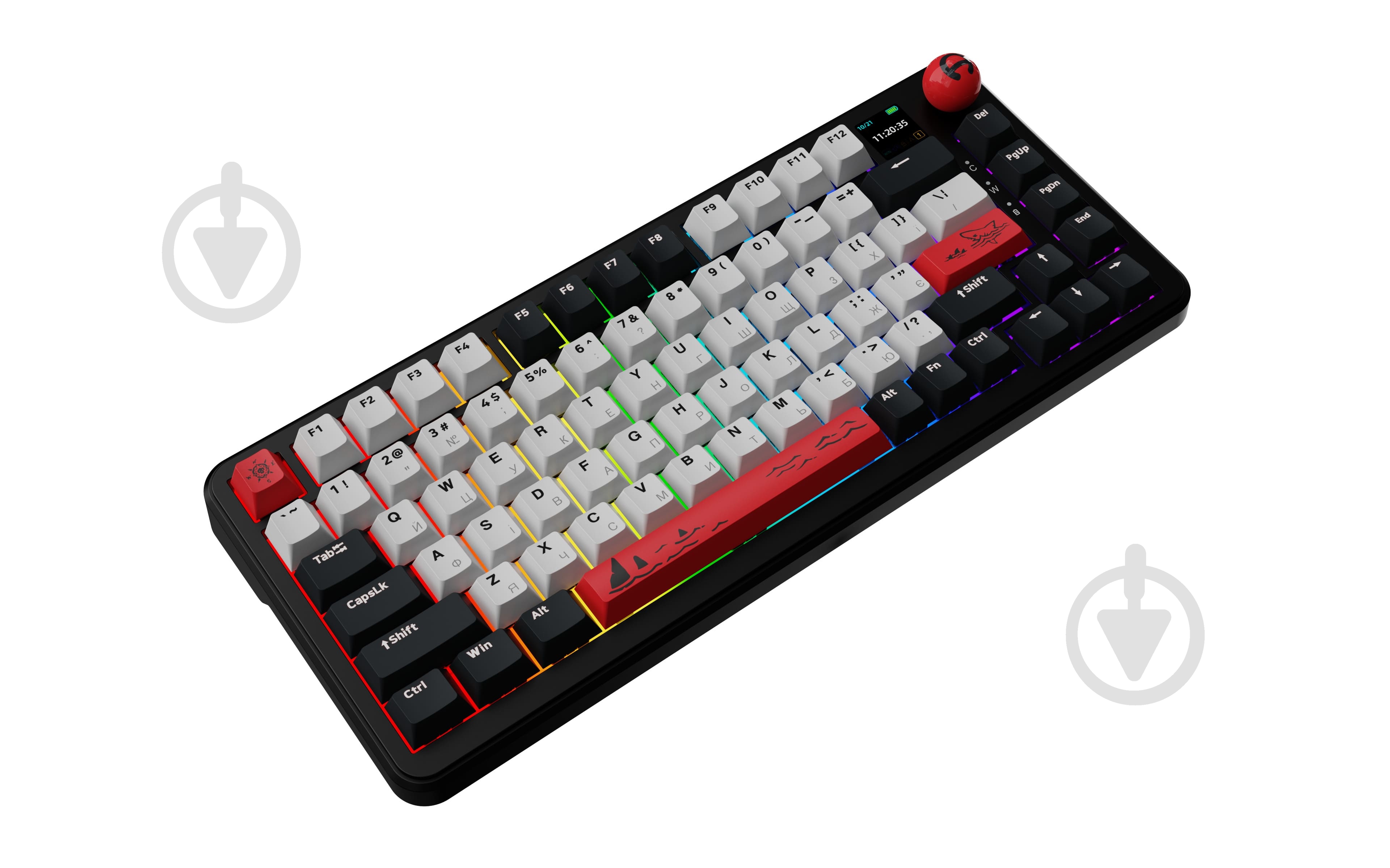ᐉ Клавиатура беспроводная Ajazz AK820 MAX Avocado Switch