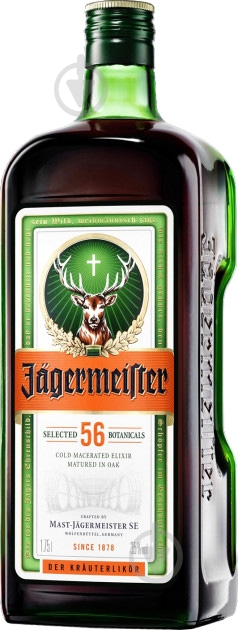 Ликер Jagermeister 35% 1,75 л - фото 1