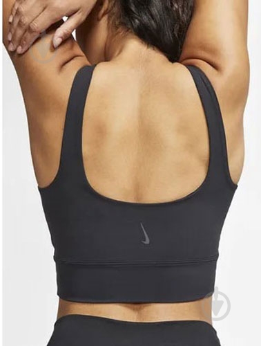 Топ Nike Yoga Luxe CV0576-010 р.M черный - фото 4