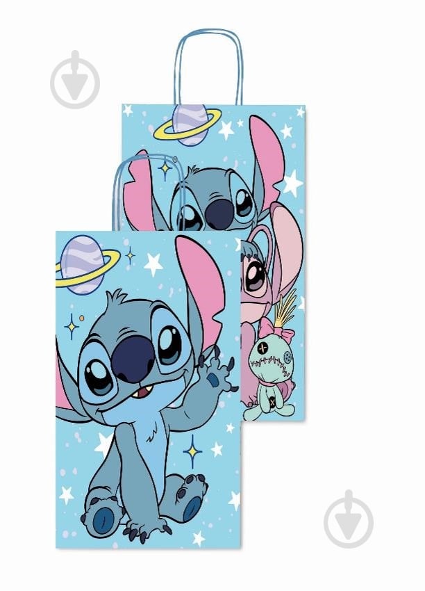 Пакет паперовий крафтовий STITCH & LILO EGDST36 Disney - фото 2 Пакет паперовий крафтовий STITCH & LILO EGDST36 Disney - фото 2