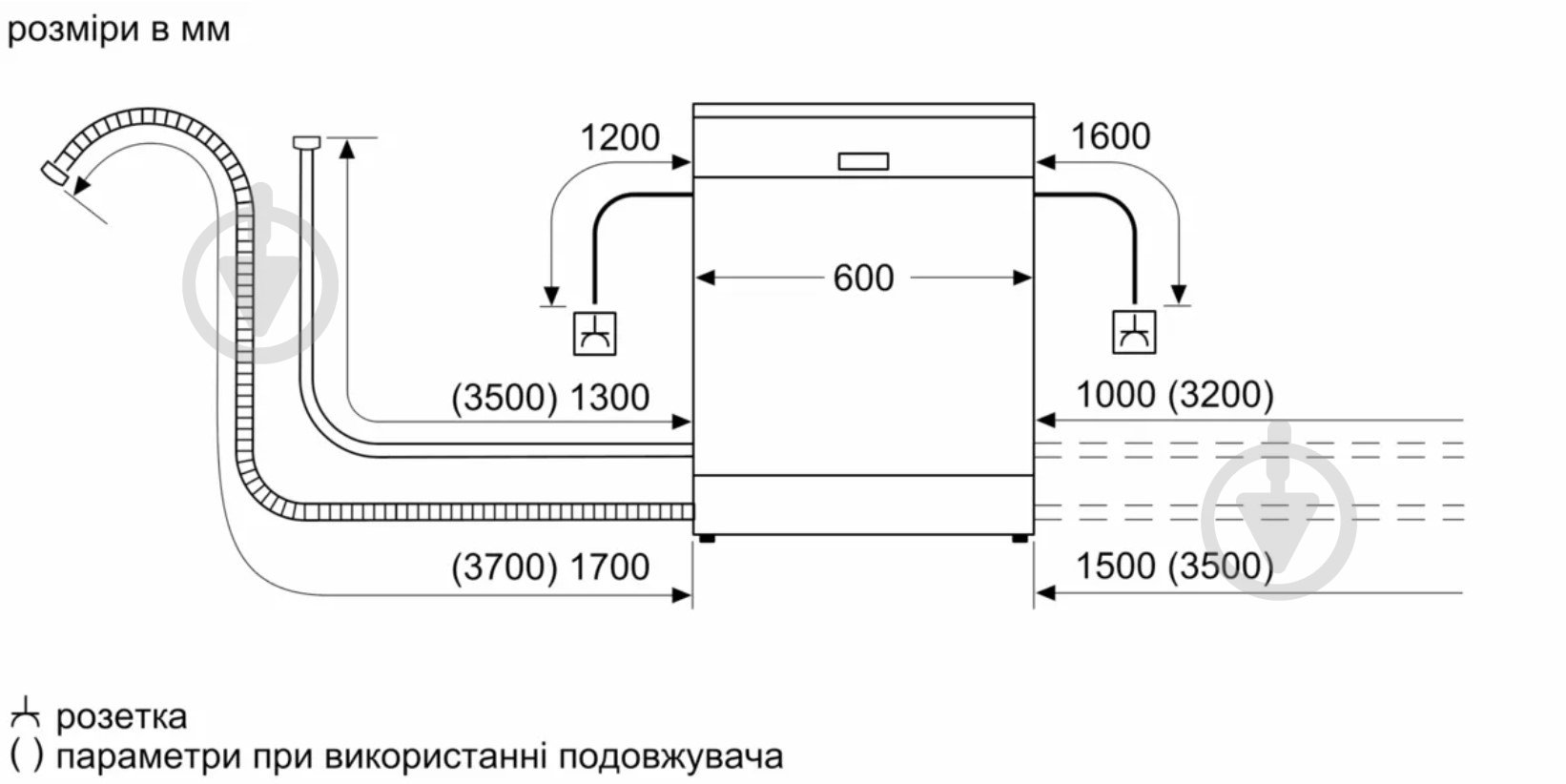 Посудомийна машина Bosch Serie 2 SMS26DW00T - фото 4