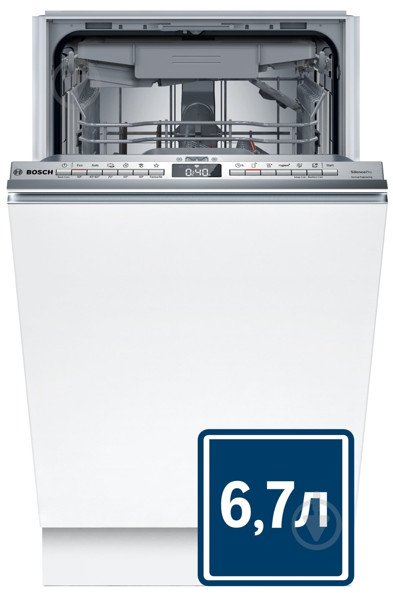 Встраиваемая посудомоечная машина Bosch SPV6EMX65Q - фото 1