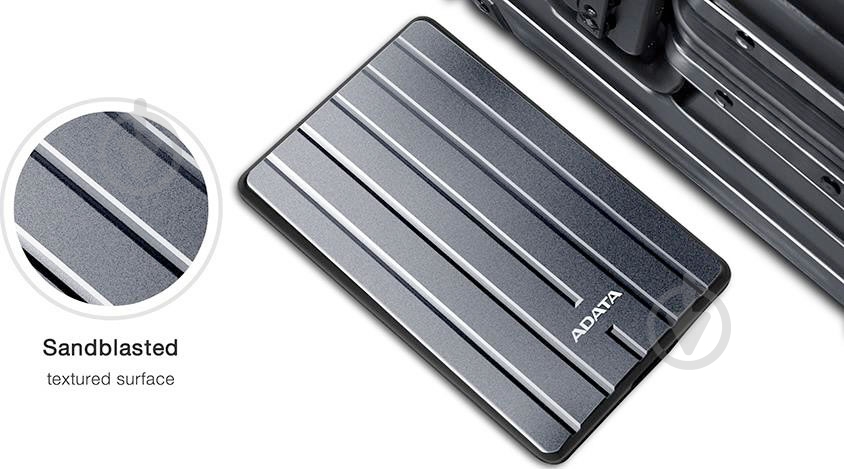 Зовнішній жорсткий диск ADATA HC660 Slim 1 ТБ 2,5" USB 3.0 (AHC660-1TU3-CGY) titanium - фото 5 Зовнішній жорсткий диск ADATA HC660 Slim 1 ТБ 2,5" USB 3.0 (AHC660-1TU3-CGY) titanium - фото 5