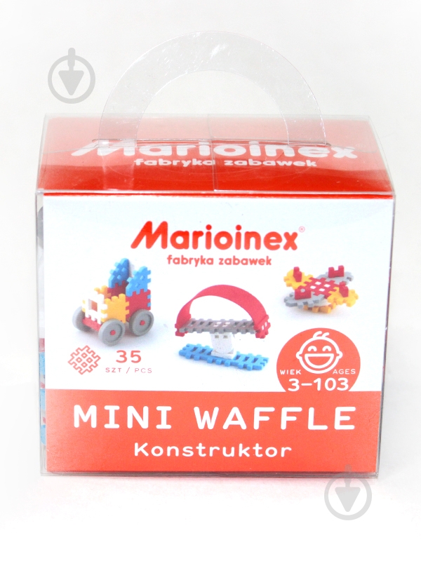 Конструктор Marioinex Mini Waffle №4 35 деталей 438956 - фото 1 Конструктор Marioinex Mini Waffle №4 35 деталей 438956 - фото 1