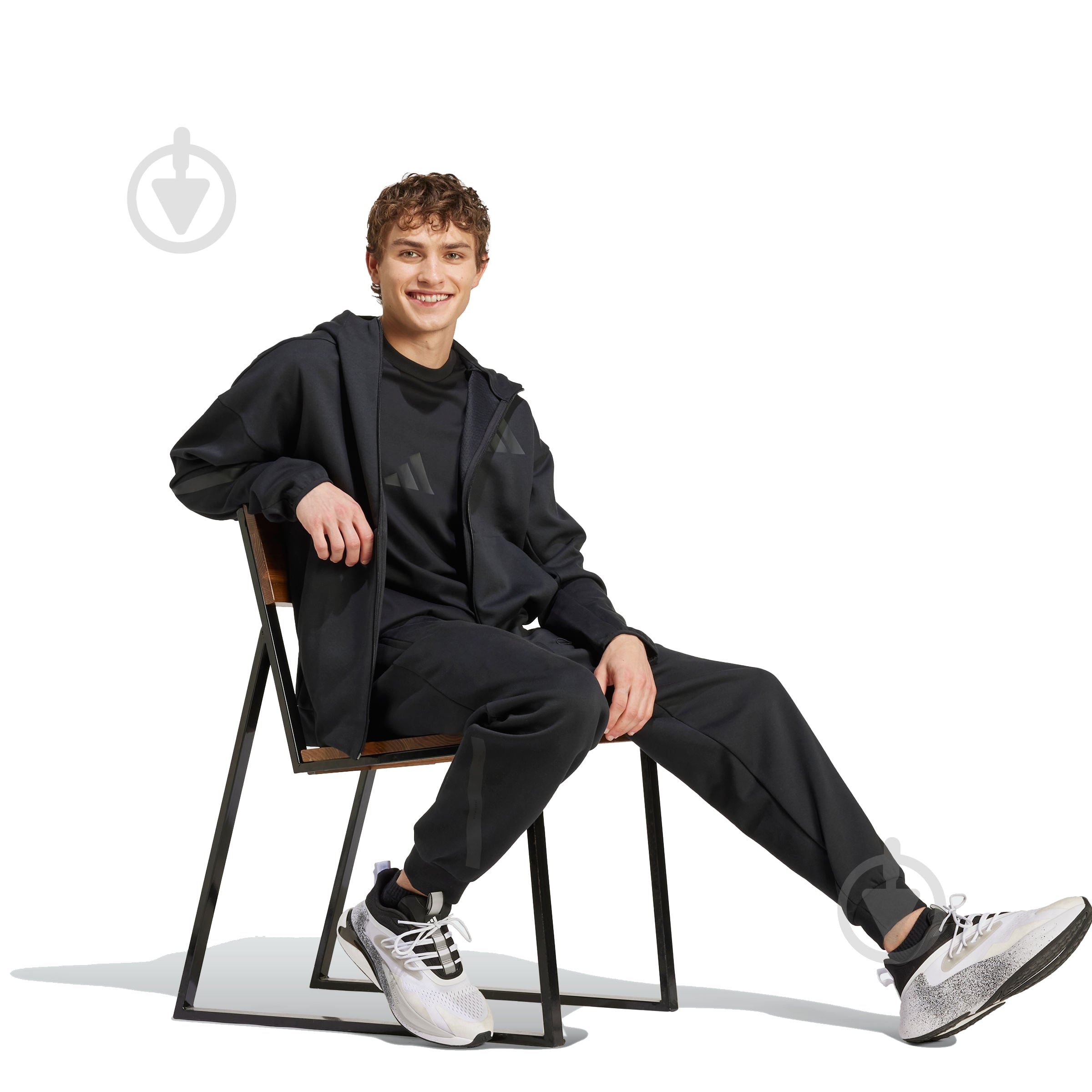 ᐉ Джемпер Adidas M Z.N.E. FZ JE7538 р.2XL черный • Купить в Киеве