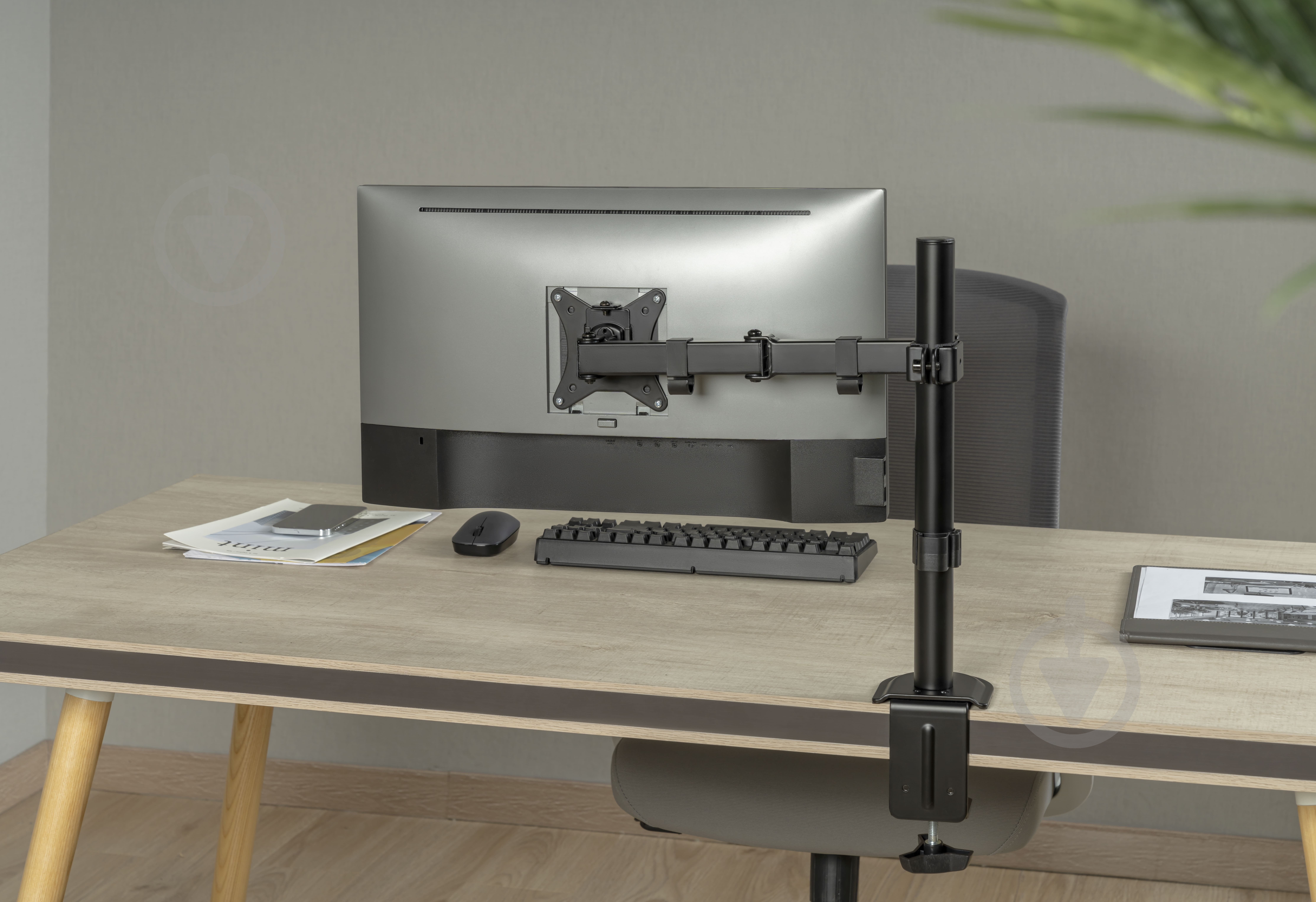 Кріплення для монітора OfficePro MA101 поворотно-похилі 17"-32" чорний - фото 11