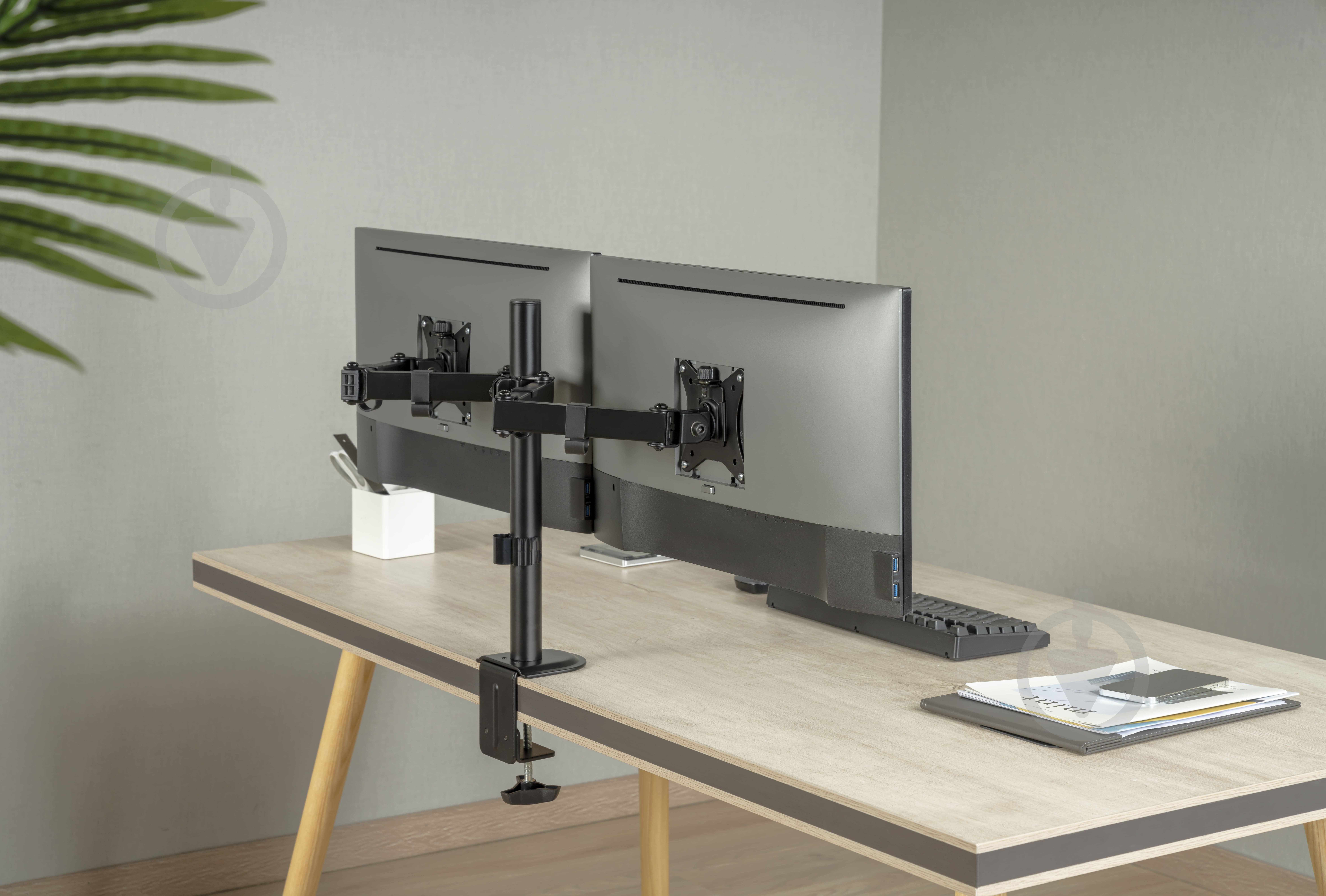 Кріплення для монітора OfficePro MA102 поворотні 17"-32" чорний - фото 14