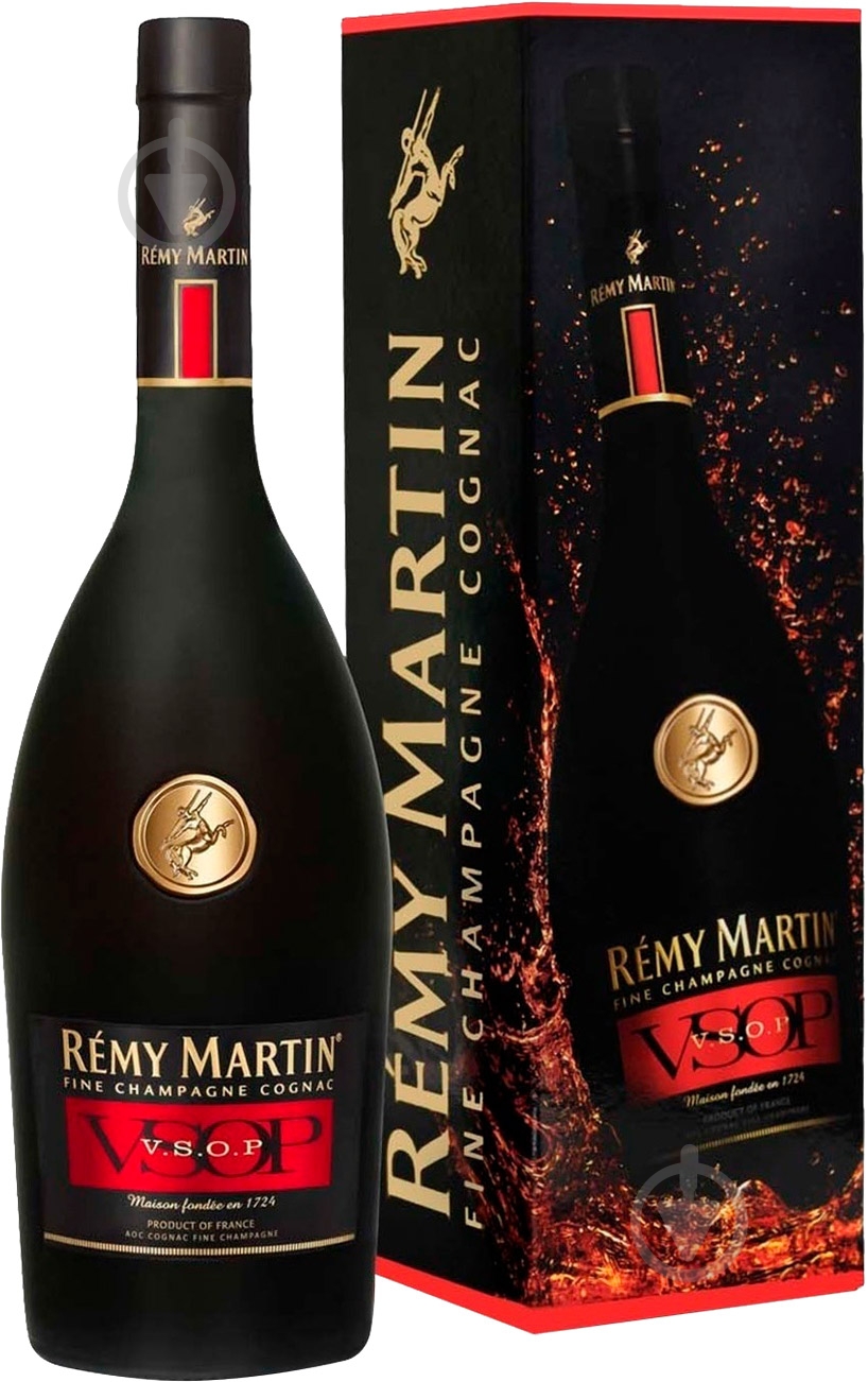 Коньяк Remy Martin VSOP в коробке 1 л - фото 1
