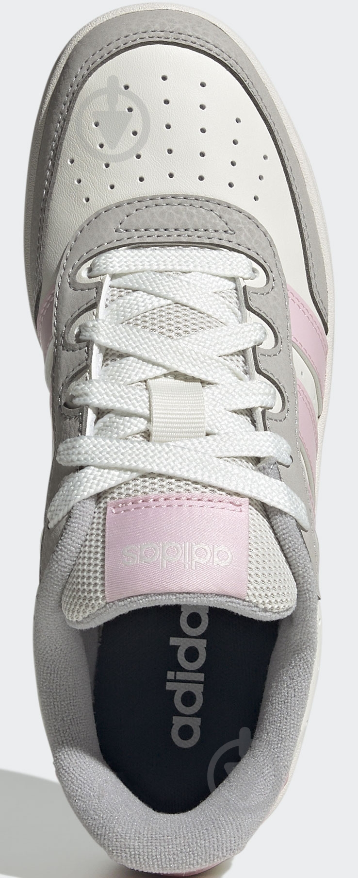 Кроссовки для девочек Adidas BREAKBASE J KJ9590 р.35 1/2 серые - фото 5