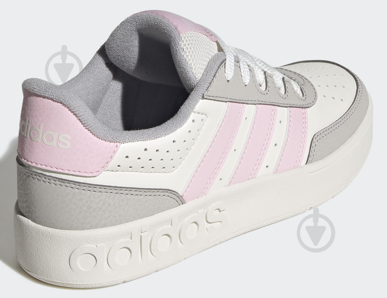 Кроссовки для девочек Adidas BREAKBASE J KJ9590 р.35 1/2 серые - фото 7