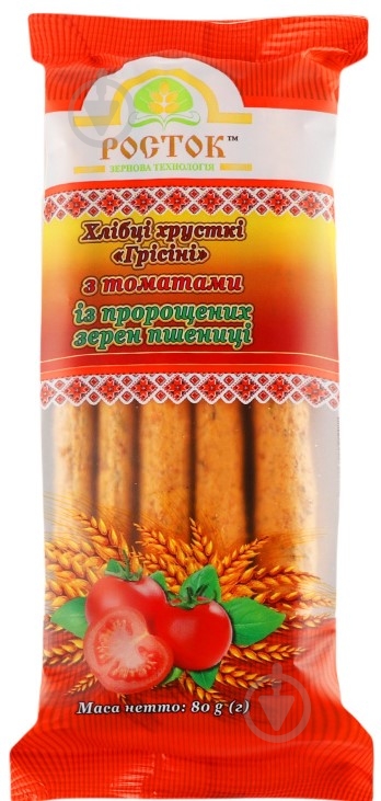 Хлебцы Грісіні с томатами 80 г - фото 1