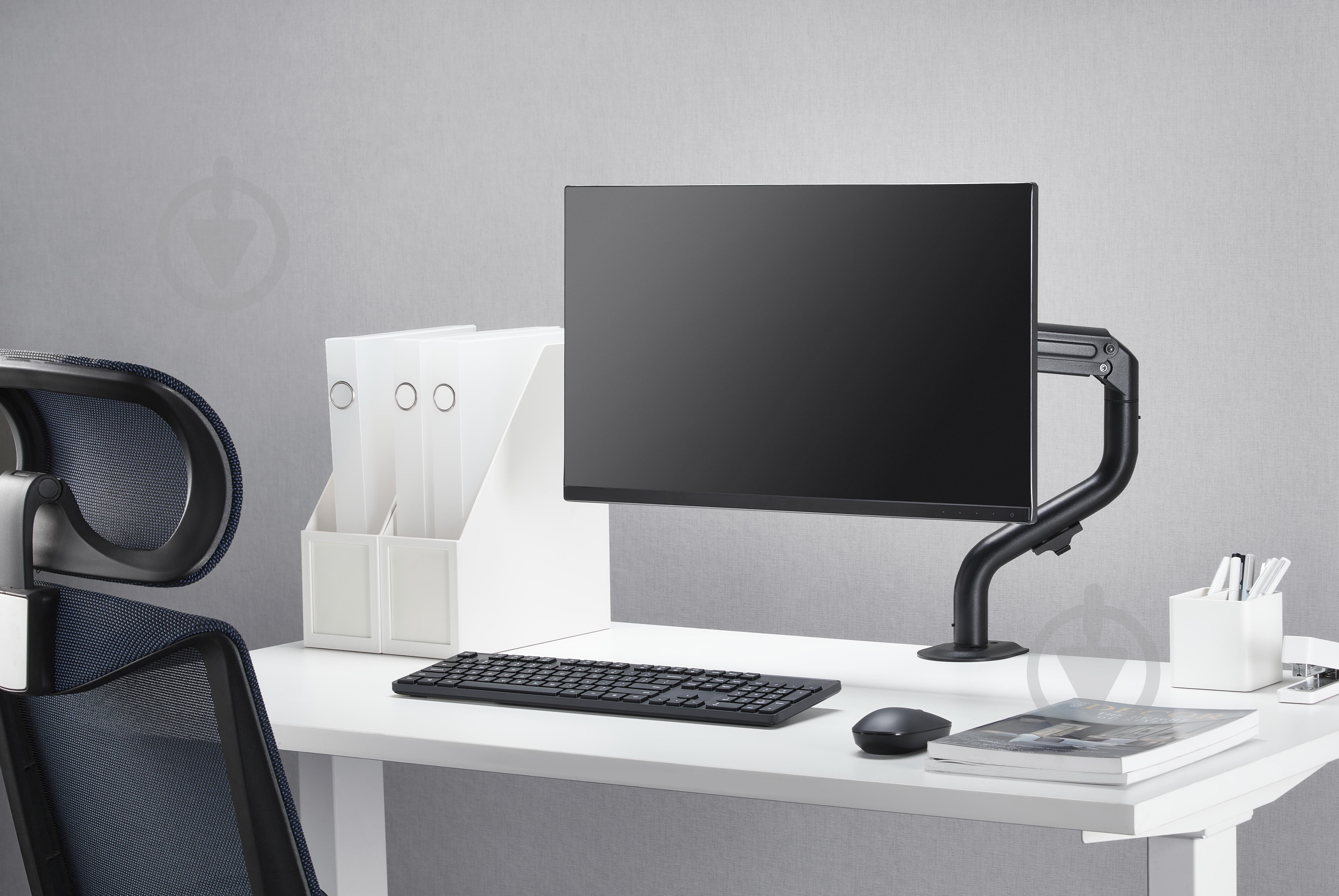 Кріплення для монітора OfficePro MA301 поворотно-похилі 17"-32" чорний - фото 17