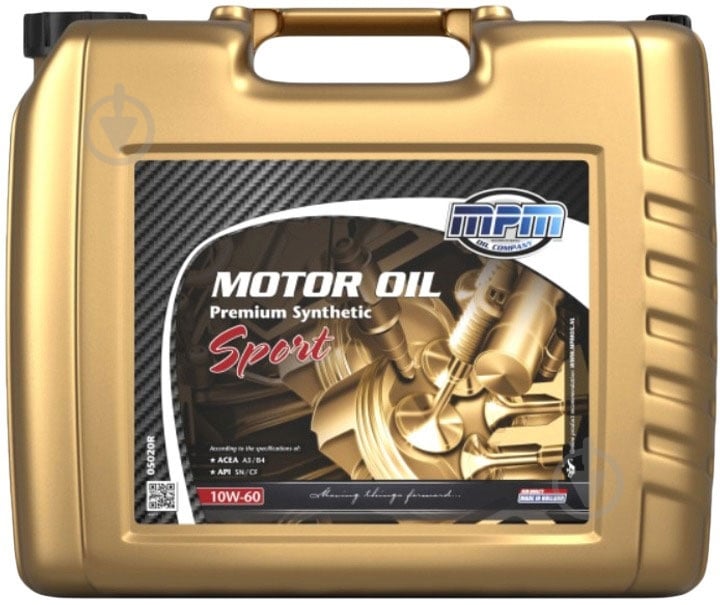 Моторное масло синтетическое MPM OIL HP Street 0W-40 1 л (06001S) - фото 1 Моторное масло синтетическое MPM OIL HP Street 0W-40 1 л (06001S) - фото 1