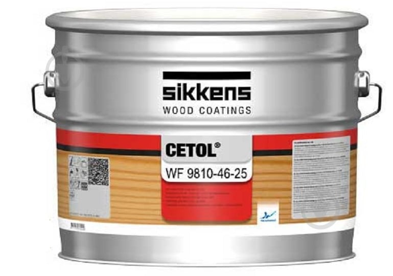 Лак-грунт Sikkens полуглянец WF9810-46-25 J007T коричневый 10 л - фото 1