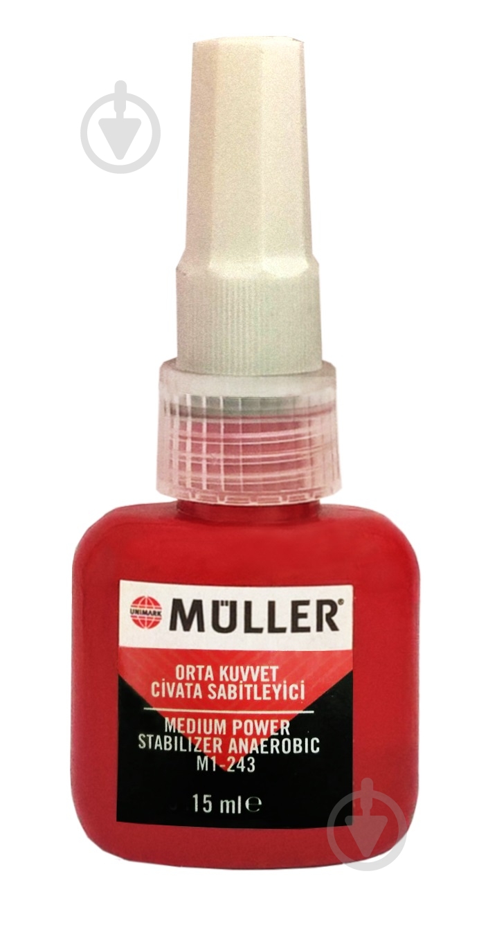 Фіксатор різьби Muller Moderate Screw Stabilizer білий 15 мл - фото 1