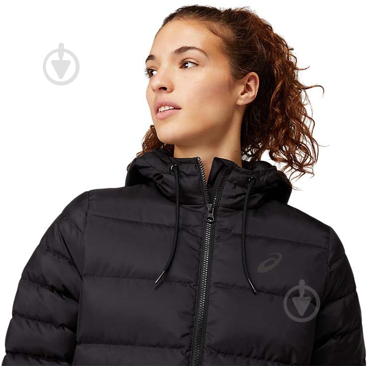 Куртка жіноче зимове Asics DOWN JACKET LONG W 2032C154-001 р.L чорне - фото 4