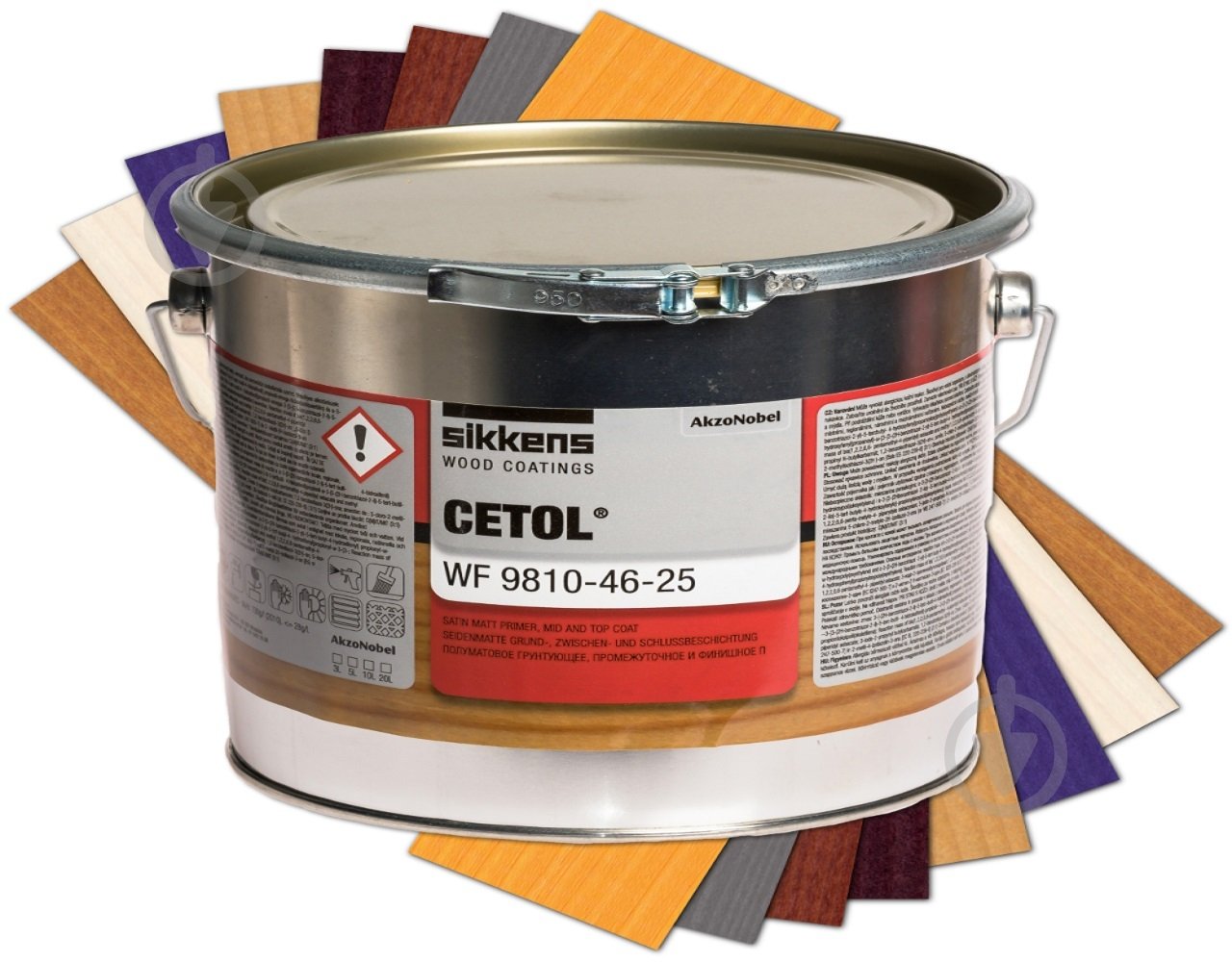 Лак-грунт Sikkens полуглянец WF9810-46-25 J048T палисандр 10 л - фото 2 Лак-грунт Sikkens полуглянец WF9810-46-25 J048T палисандр 10 л - фото 2