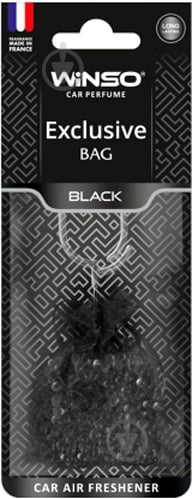 Ароматизатор подвесной WINSO Air Bag Exclusive Black - фото 1