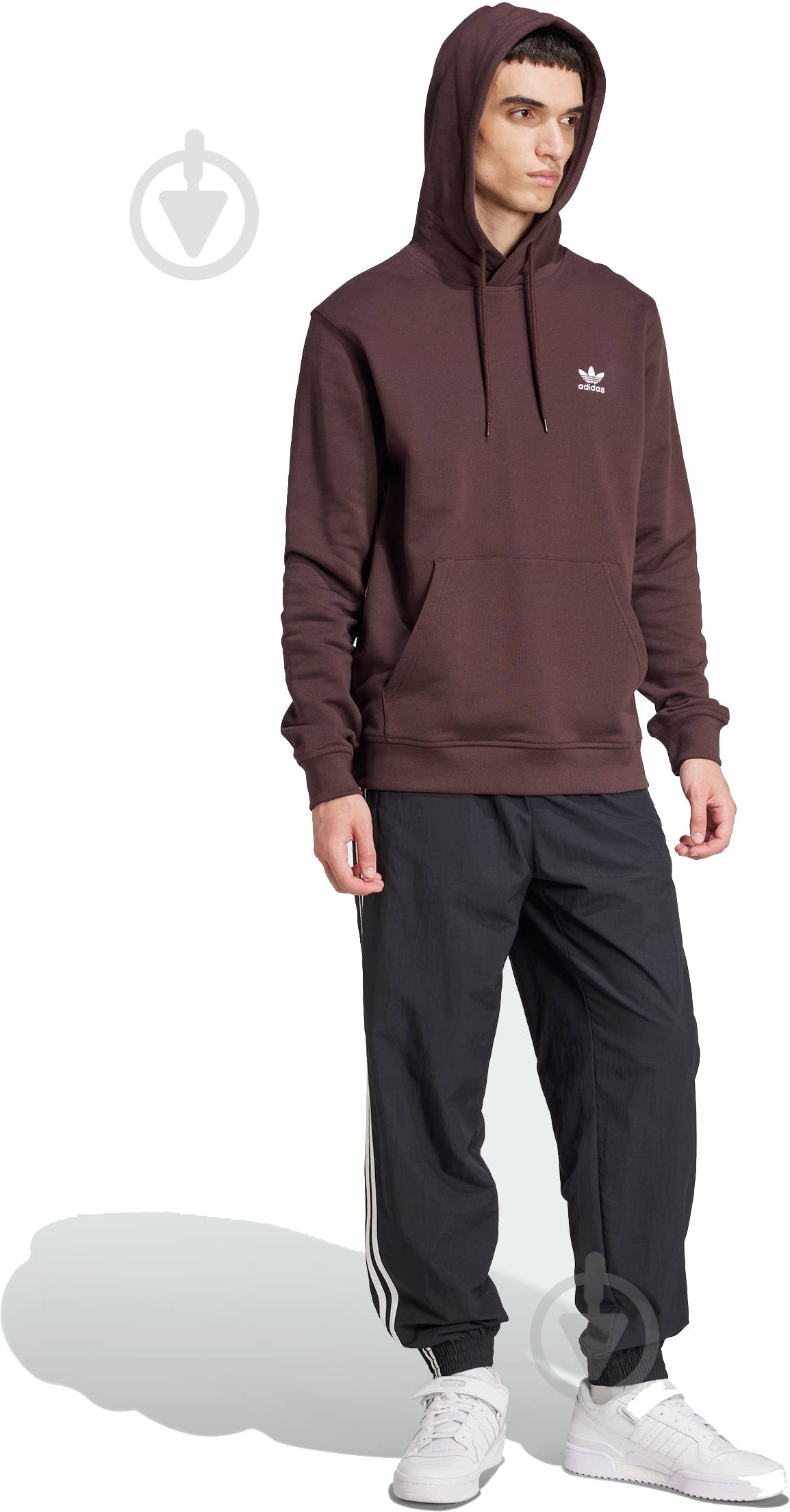 Джемпер Adidas ESS HD IX7665 р.L коричневый - фото 5