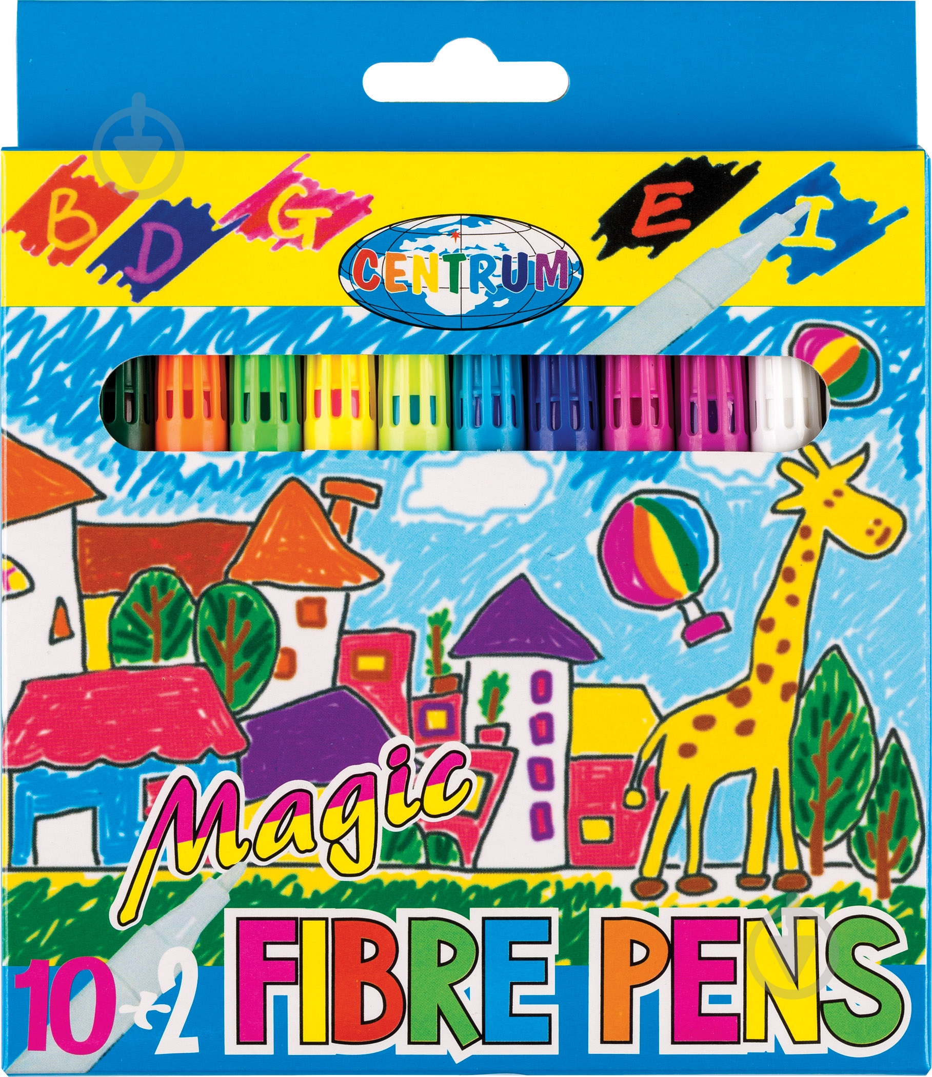 Набор фломастеров 12 цветов Magic 88830 Centrum - фото 1