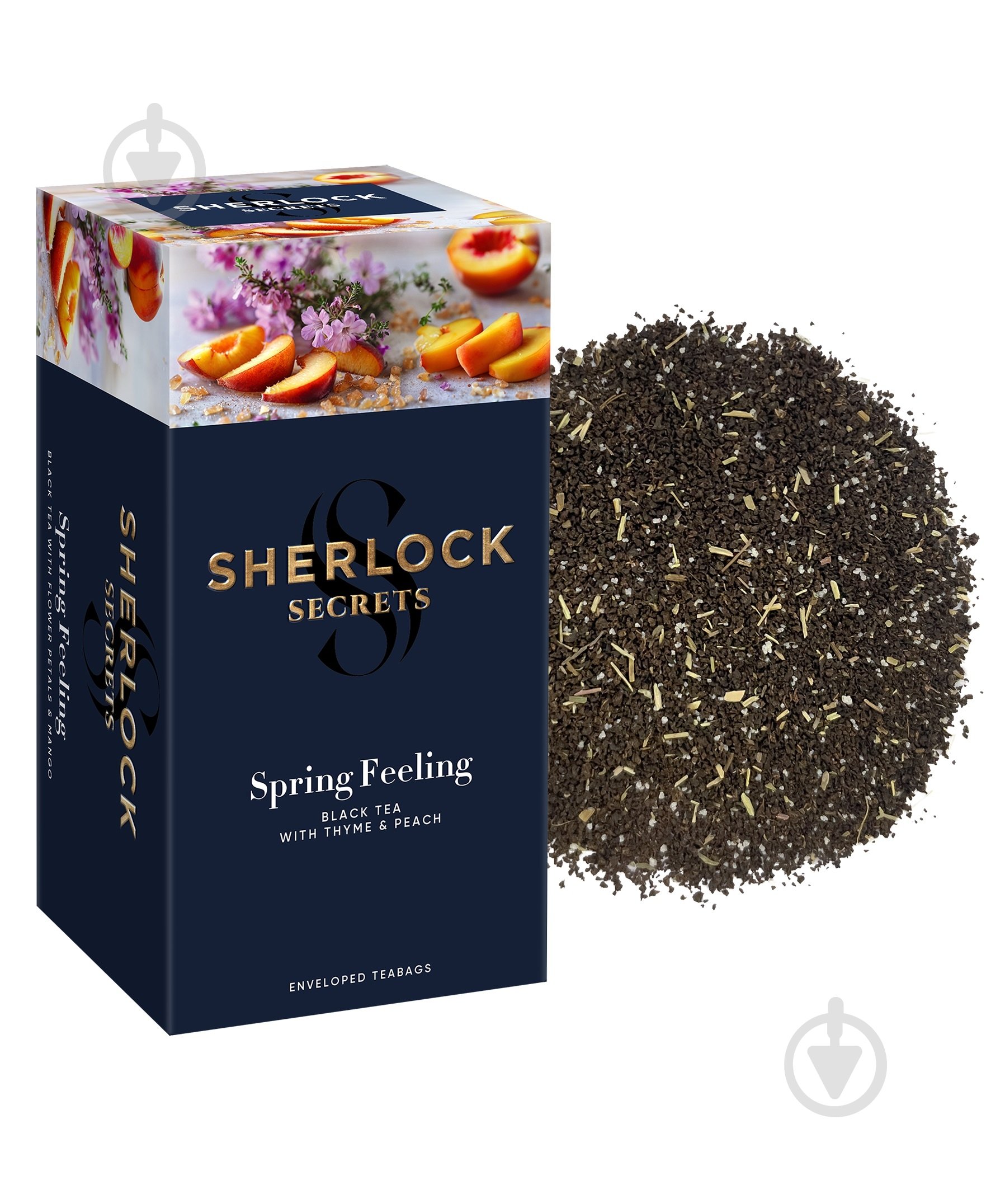 Чай черный Трипільське Сонце Sherlock Secrets Spring Feeling 22 шт. 39,6 г - фото 2