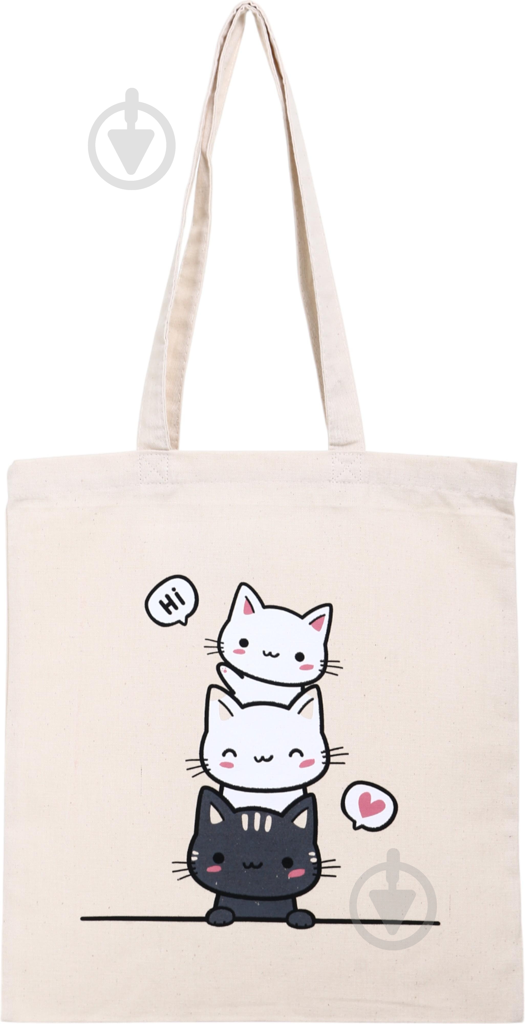 Экосумка Hi, Mew 410х370 мм E.pic - фото 1