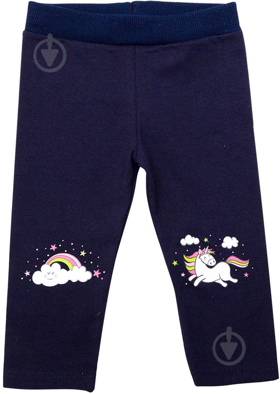 Лосины для девочек Minikin р.80 синий - фото 1