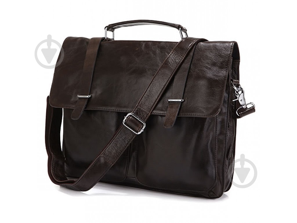 Портфель чоловічий Tiding Bag 6057J коричневий - фото 1