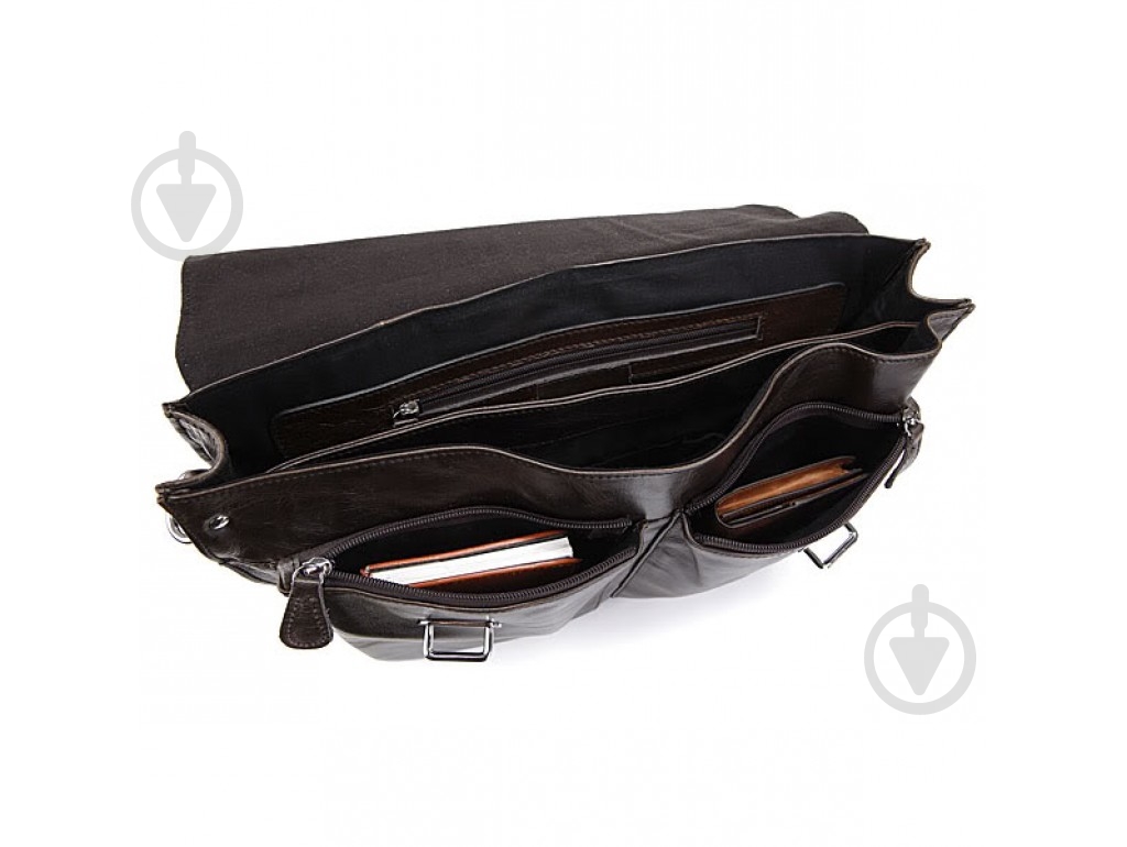 Портфель чоловічий Tiding Bag 6057J коричневий - фото 3