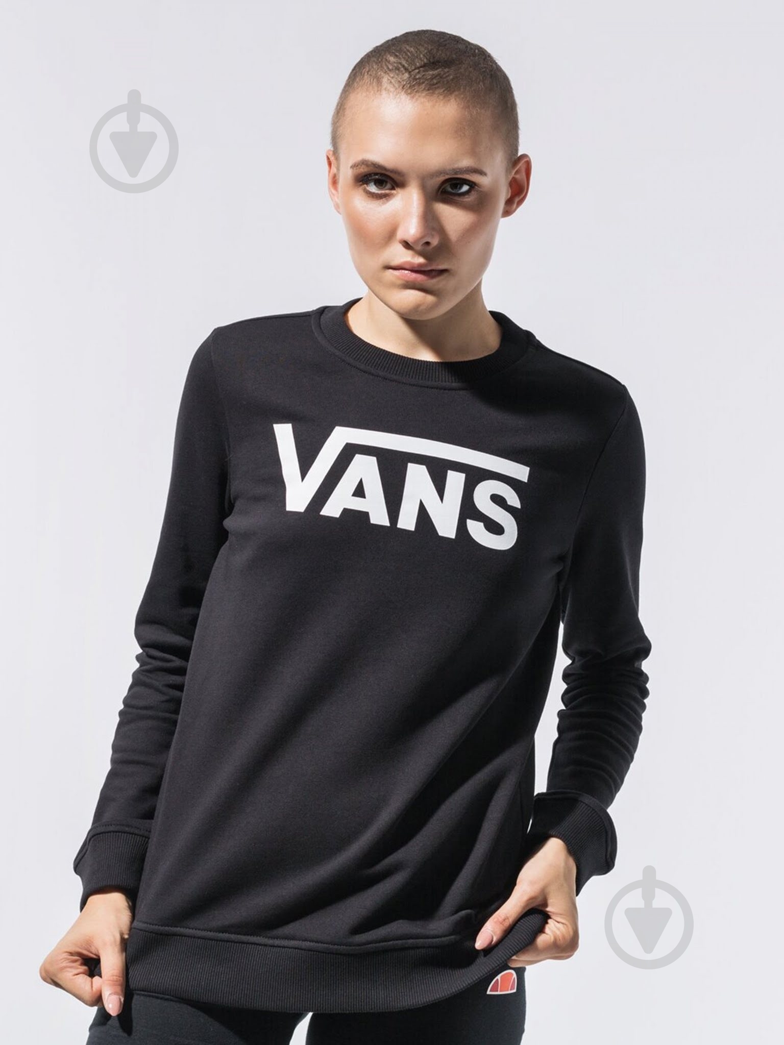 Джемпер Vans CLASSIC V CR VN0A4S97BLK1 р.S черный - фото 1