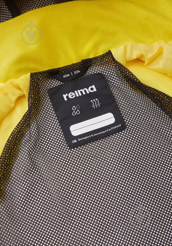 Куртка для дівчаток Reima Reimatec Schiff р.92 жовтий NULL - фото 6