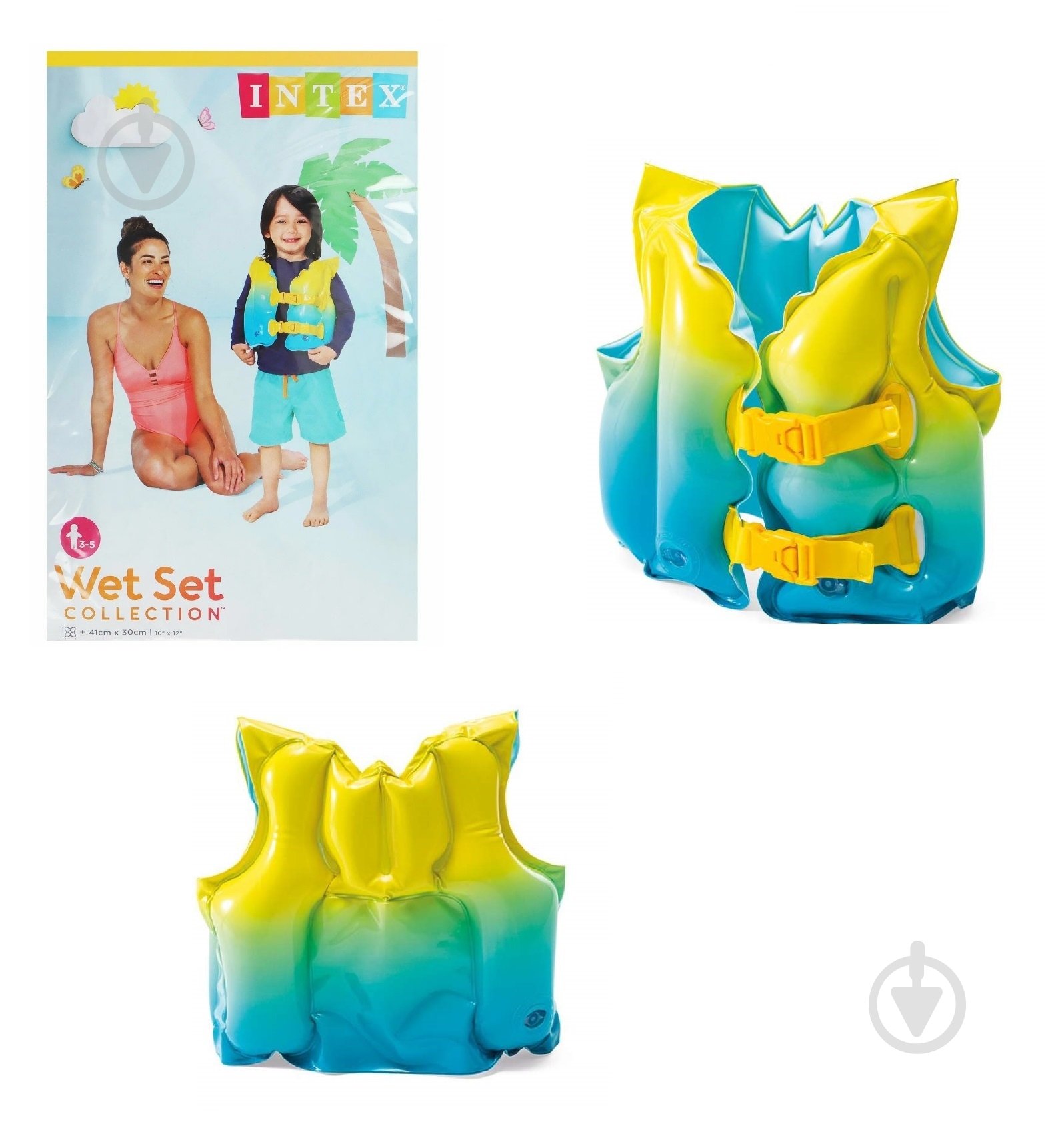 Жилет детский Intex Голубая лагуна 59663 - фото 1