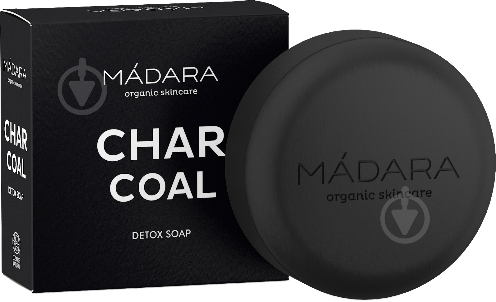 Мыло органическое Madara CHARCOAL детокс 90 г 1 шт./уп. - фото 1