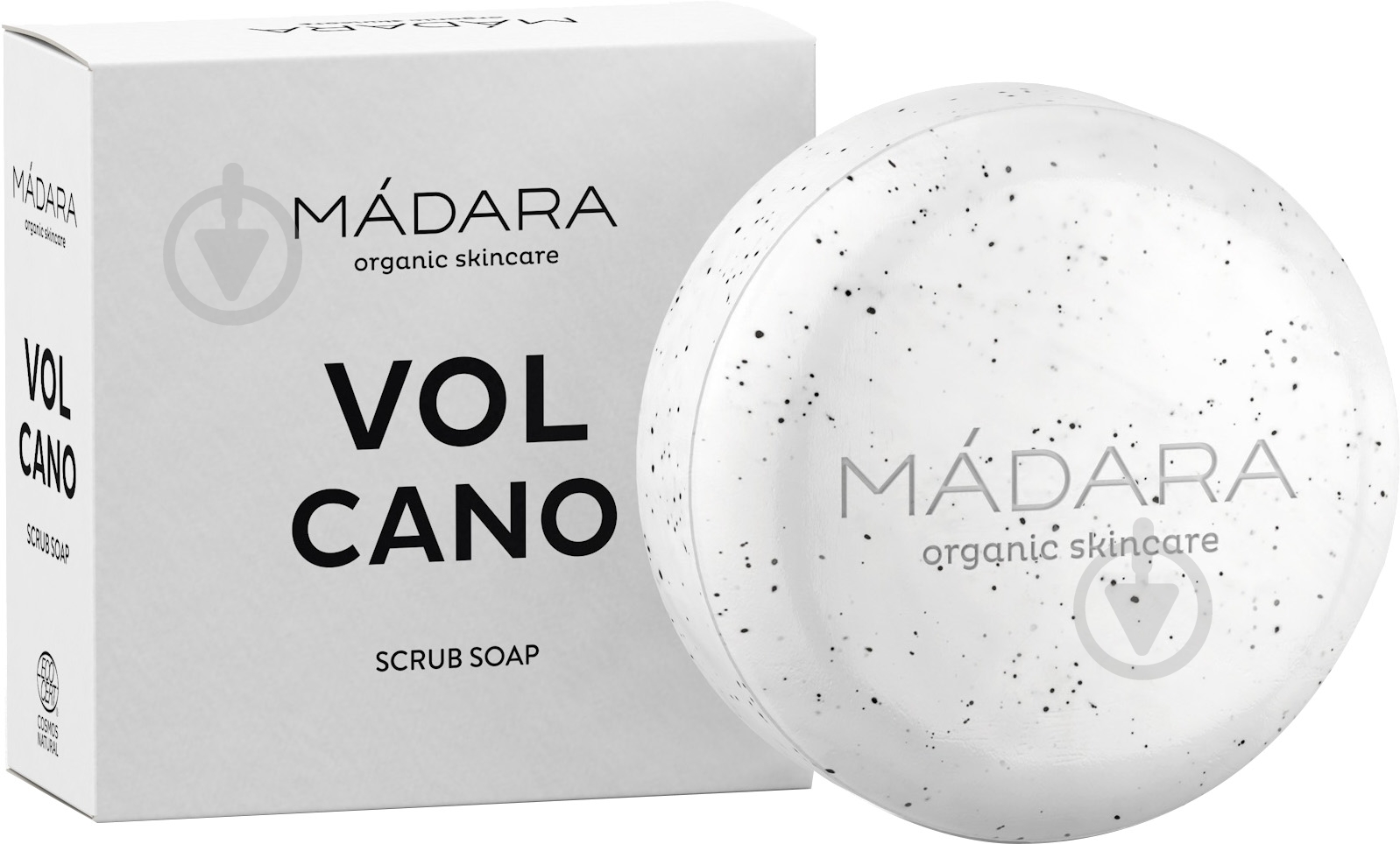 Мыло органическое Madara VOLCANO скраб 90 г 1 шт./уп. - фото 1