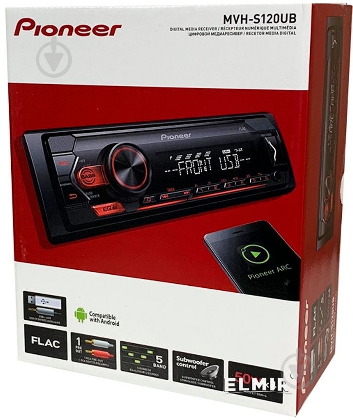 Автомагнитола PIONEER MVH-S120UB - фото 3 Автомагнитола PIONEER MVH-S120UB - фото 3