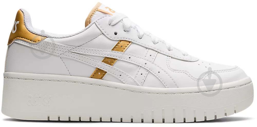 Кроссовки женские Asics JAPAN S PF 1202A302-100 р.37 белые - фото 1 Кроссовки женские Asics JAPAN S PF 1202A302-100 р.37 белые - фото 1