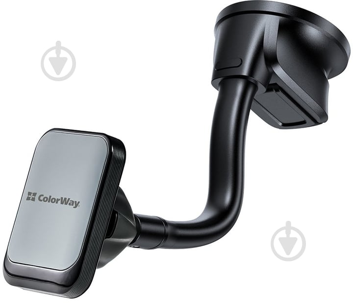 Автотримач ColorWay магнітний Dashboard-3 360° (CW-CHM17-GR) чорний із сірим - фото 3 Автотримач ColorWay магнітний Dashboard-3 360° (CW-CHM17-GR) чорний із сірим - фото 3