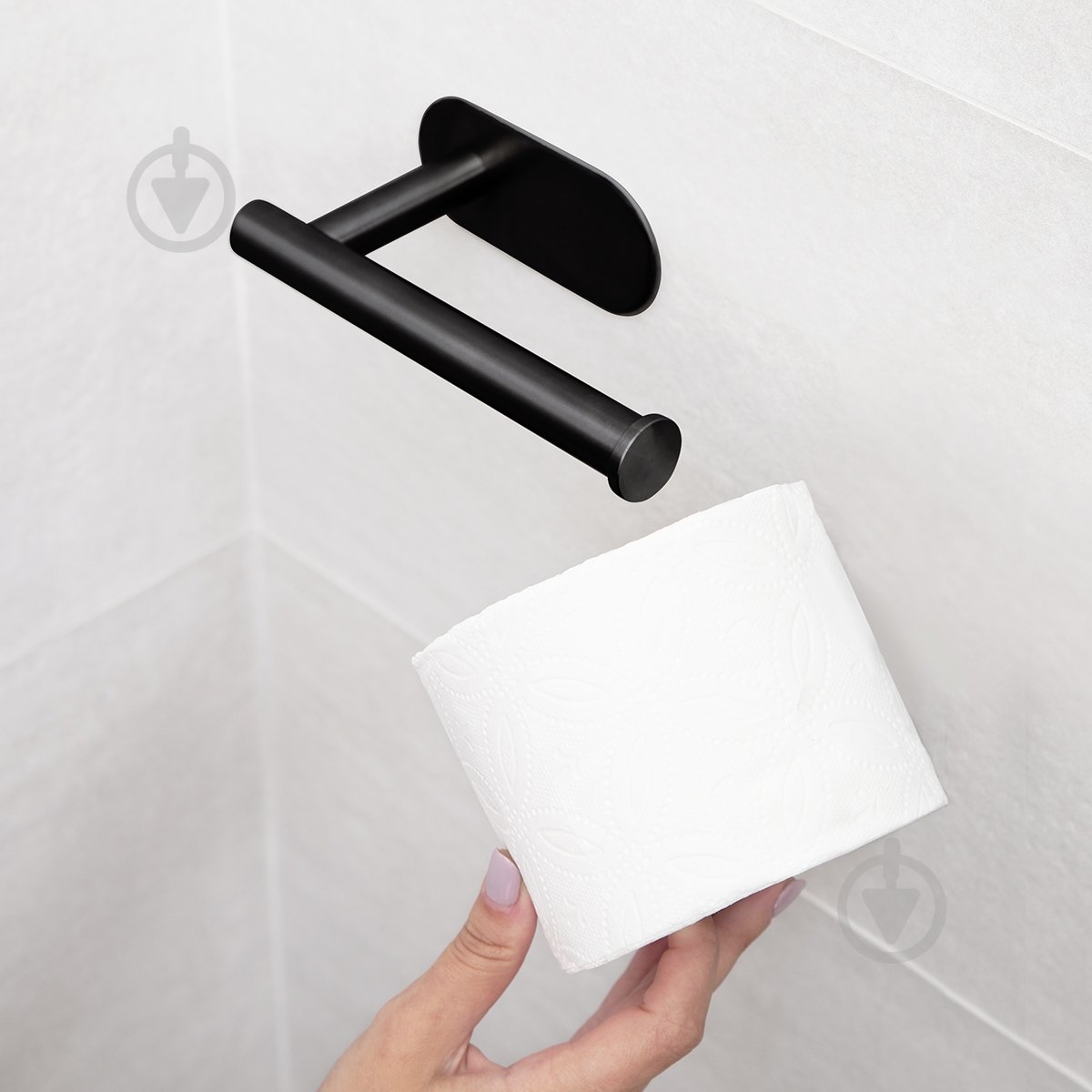 Держатель для туалетной бумаги MVM BSS-1 Black - фото 3 Держатель для туалетной бумаги MVM BSS-1 Black - фото 3