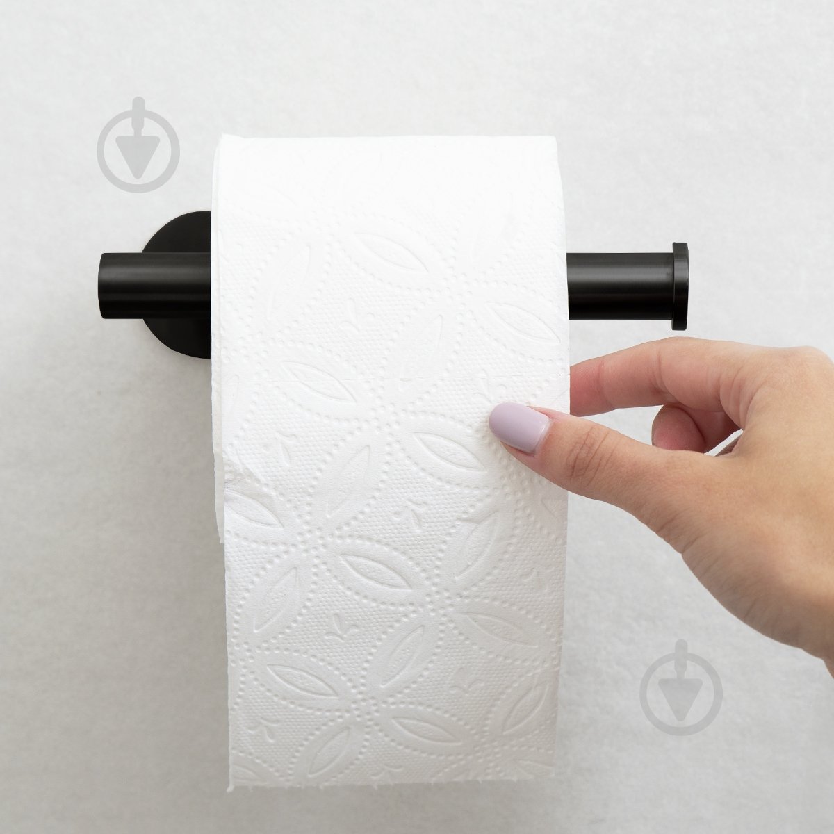 Держатель для туалетной бумаги MVM BSS-1 Black - фото 4 Держатель для туалетной бумаги MVM BSS-1 Black - фото 4